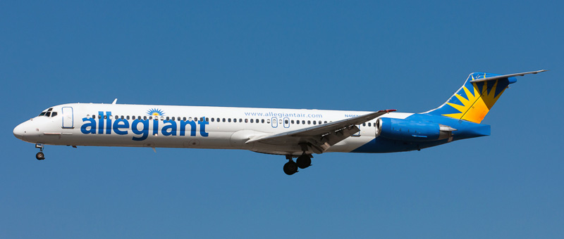 McDonnell Douglas MD-83 Allegiant Air. Photos and description of the plane