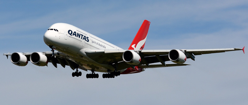 Airbus A380-800 Qantas Airways. Photos and description of the plane