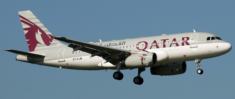 Airbus A319-100 Qatar Airlines