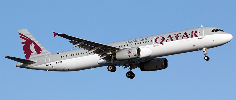 Airbus A321-200 Qatar Airways