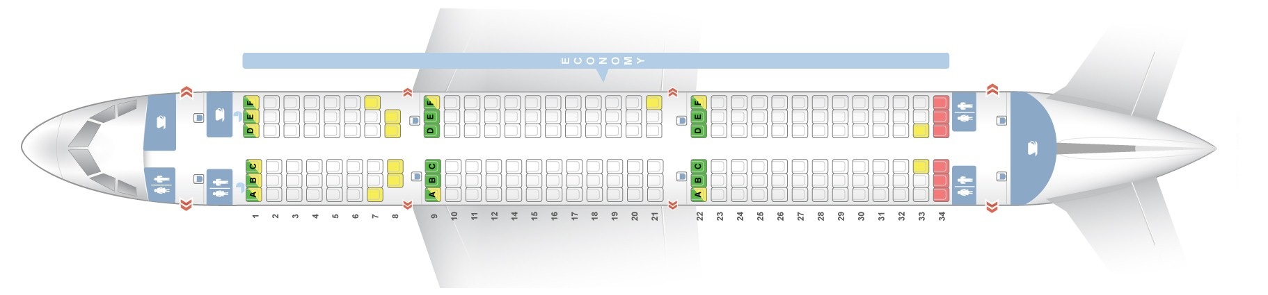 Схема самолета airbus a321