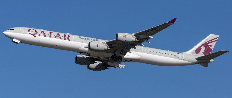 Airbus A340-600 Qatar Airways. Photos and description of the plane