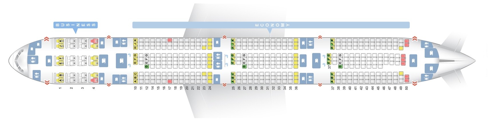 Philippine Airlines Seating Chart Philippine Airlines Seating Chart