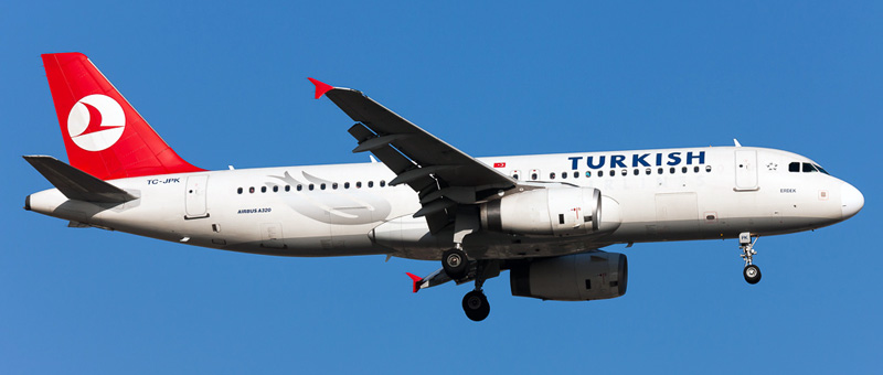 Airbus A320-200 Turkish Airlines. Photos and description of the plane