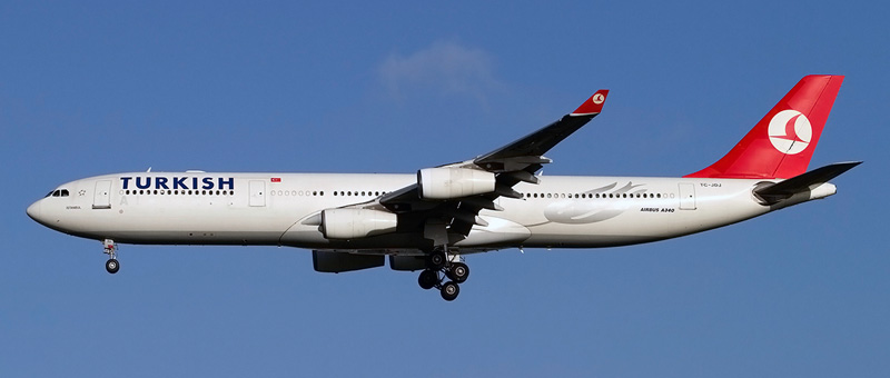 Airbus A340-300 Turkish Airlines. Photos and description of the plane