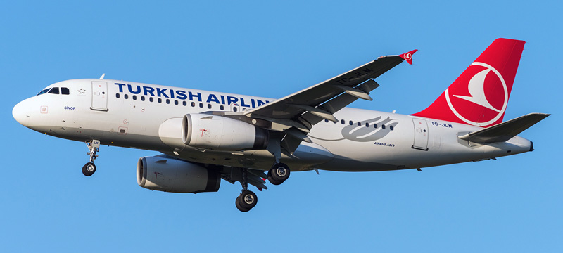 Turkish Airlines Airbus A319-100