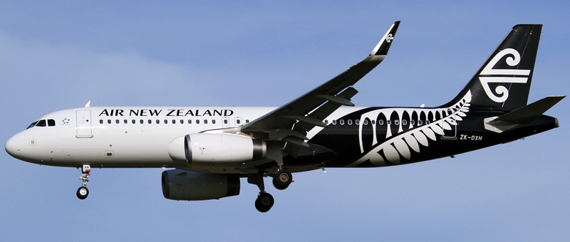 Airbus A320-200 Air New Zealand. Photos and description of the plane