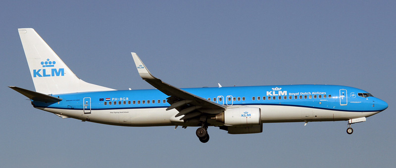 Boeing 737-800 KLM. Photos and description of the plane