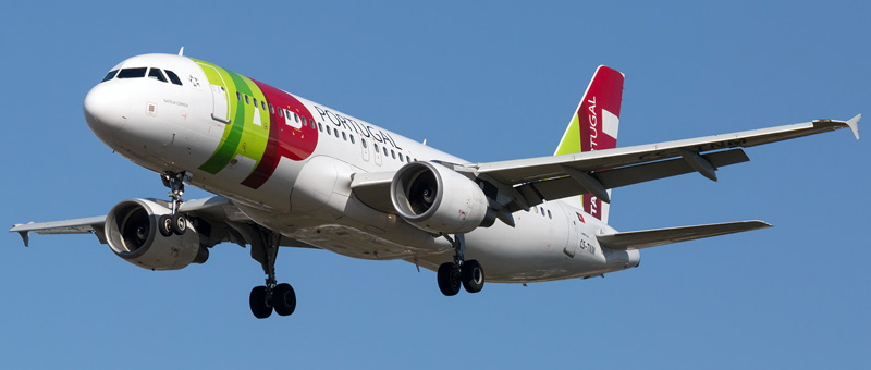 Seat map Airbus A320-200 TAP Portugal. Best seats in the plane