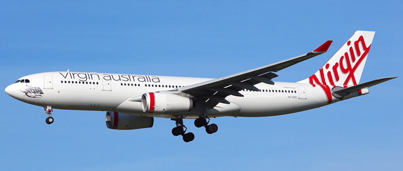 Seat map Airbus A330-200 Virgin Australia. Best seats in the plane