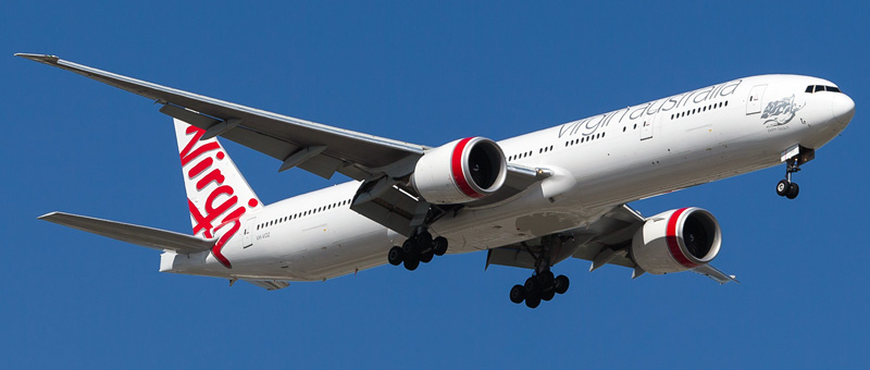 Seat map Boeing 777-300 Virgin Australia. Best seats in the plane