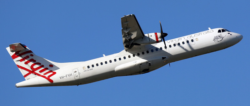 ATR 72-500 Virgin Australia. Photos and description of the plane