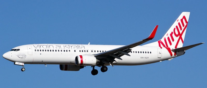 Boeing 737-800 Virgin Australia. Photos and description of the plane