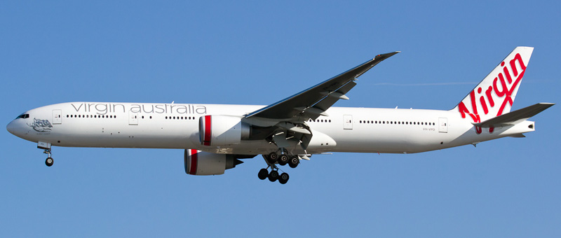 Boeing 777-300 Virgin Australia. Photos and description of the plane