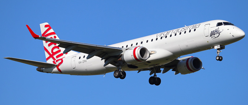 Embraer ERJ-190 Virgin Australia. Photos and description of the plane