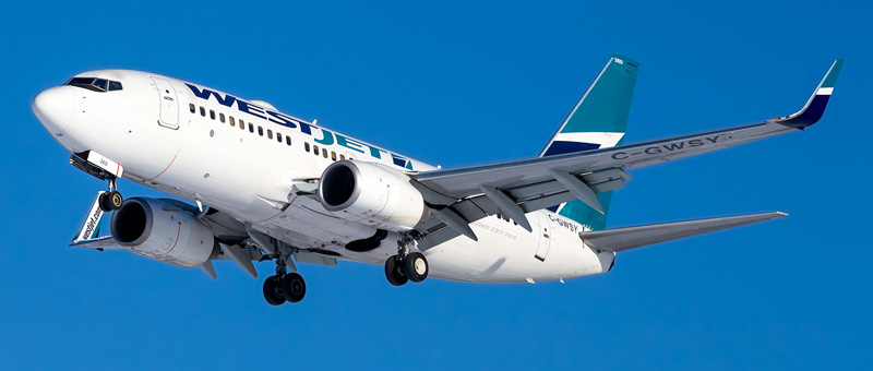 Boeing 737-700 WestJet. Photos and description of the plane