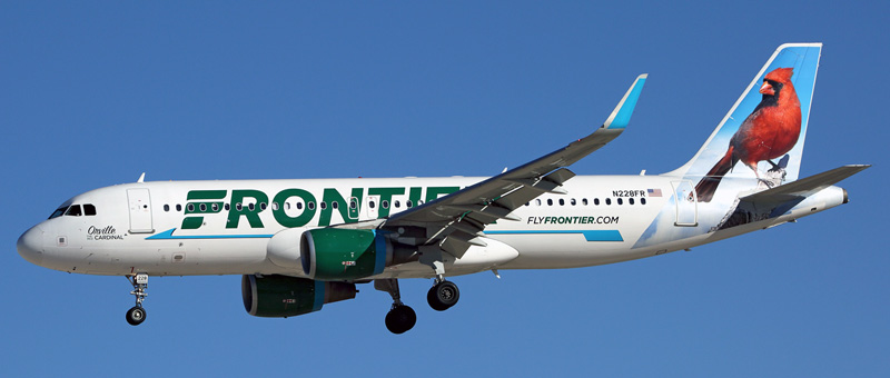 A320 Seating Chart Frontier Airlines