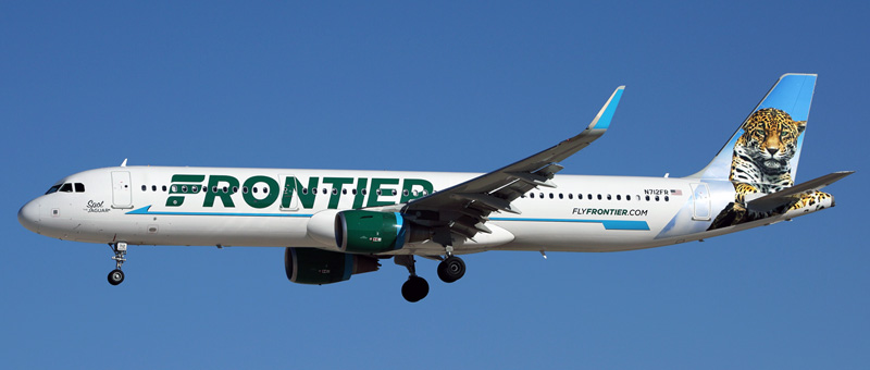 Airbus A321-200 Frontier Airlines. Photos and description of the plane