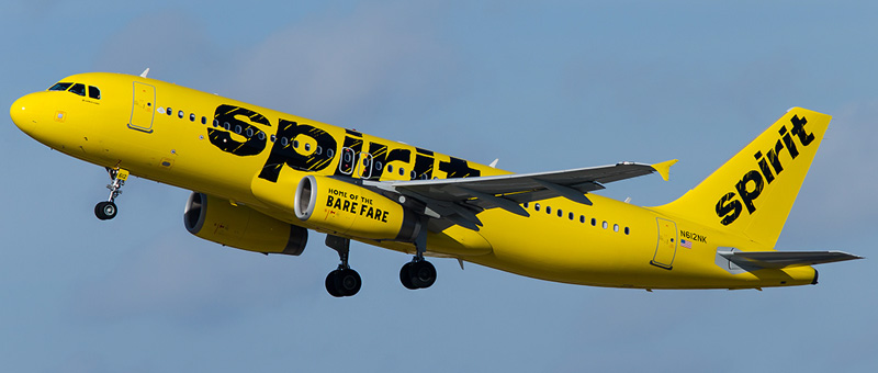 Airbus A320-200 Spirit Airlines. Photos and description of the plane
