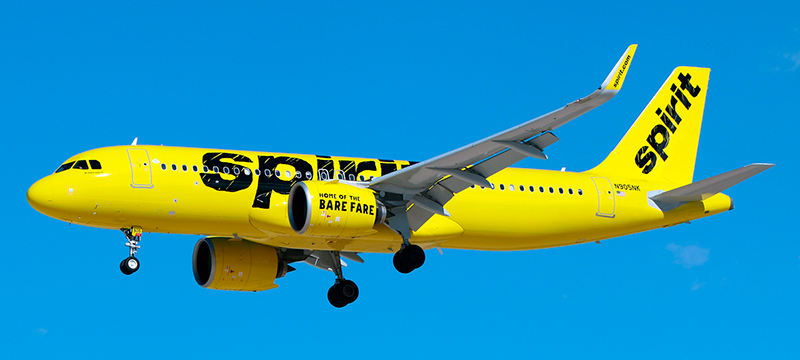 Airbus A320Neo Spirit Airlines. Photos and description of the plane