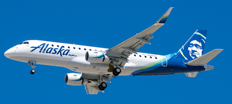 Embraer ERJ-175 Alaska Airlines. Photos and description of the plane