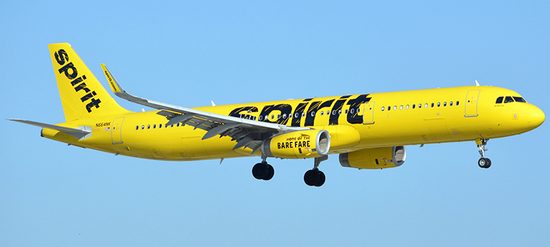 Spirit Airlines Airbus A321-231WL