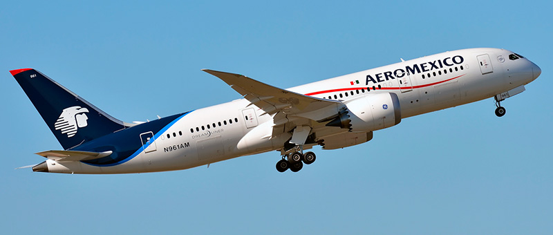 Boeing 787-8 Dreamliner Aeromexico. Photos and description of the plane