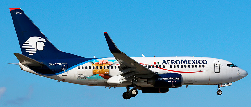 Boeing 737-700 Aeromexico. Photos and description of the plane