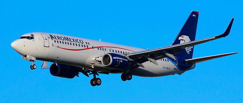 Boeing 737-800 Aeromexico. Photos and description of the plane