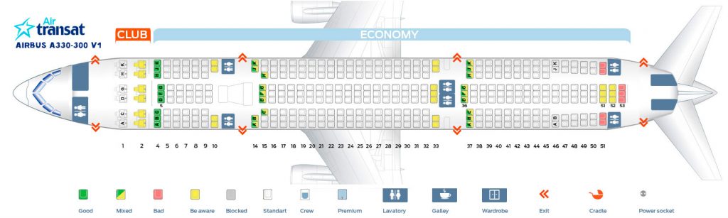 Seat Map Airbus A330 300 Air Transat Best Seats In The Plane Hot Sex Picture