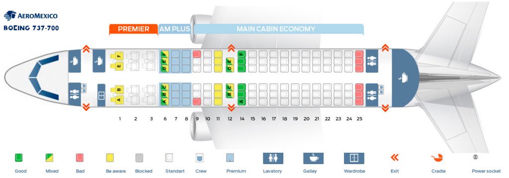 seat-map-boeing-737-700-aeromexico-best-seats-in-the-plane