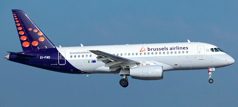 Sukhoi Superjet 100 Brussels Airlines. Photos and description of the plane