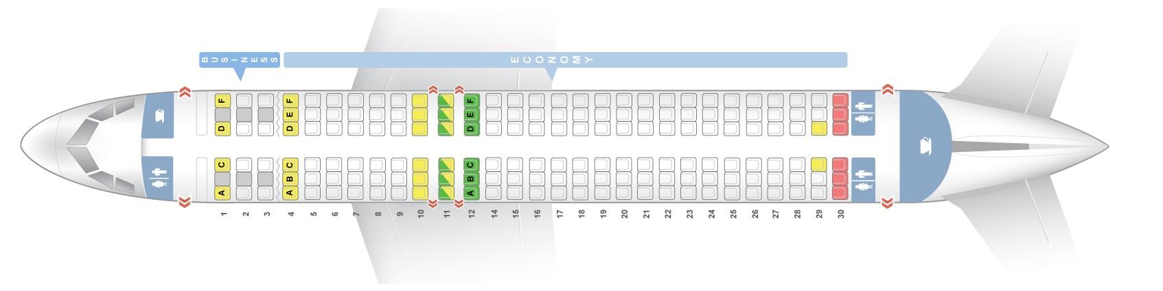 Seat Map Airbus A320 Aegean Airlines Best Seats In The Plane