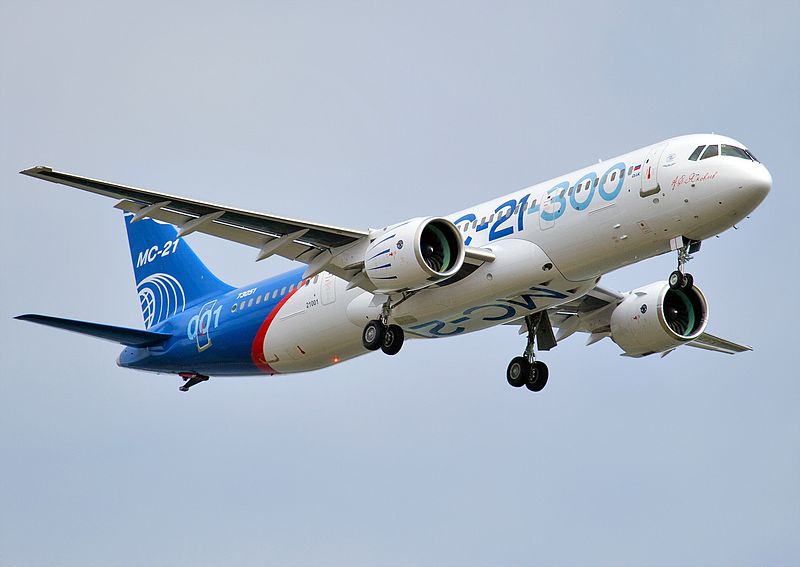 Second airplane MC-21 has made first flight