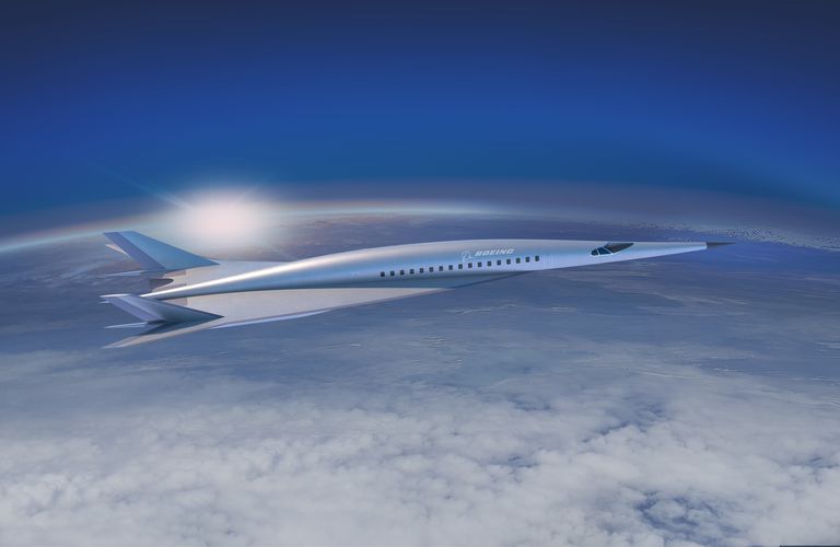 Boeing Company has presented concept of hypersonic passenger airplane