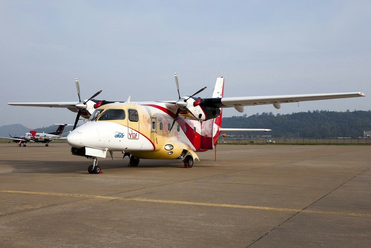 Airplane Y-12 started flights to remote regions of the North-East of the China