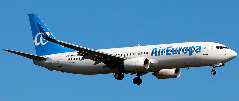 Boeing 737-800 Air Europa. Photos and description of the plane