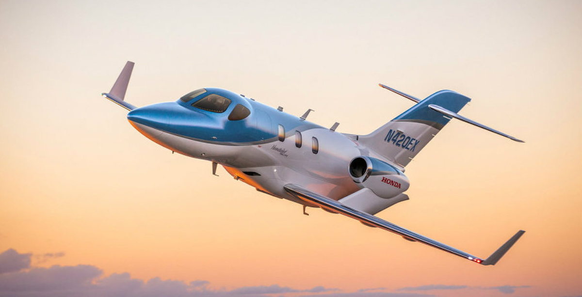 Honda has delivered first airplane HondaJet Elite