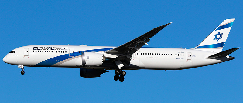 Boeing 787-9 Dreamliner El Al. Photos and description of the plane