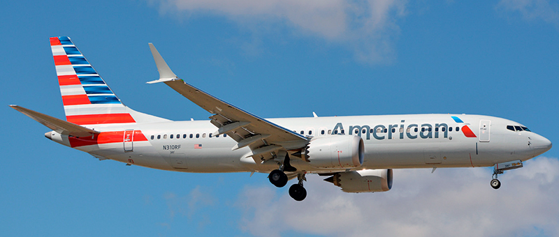 Boeing 737 MAX 8 American Airlines. Photos and description of the plane