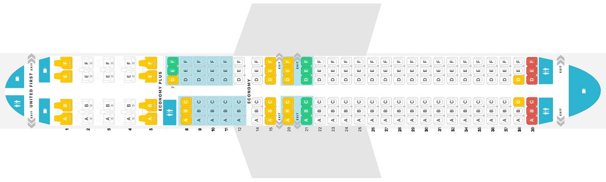 Seat Map Boeing 737 Max 9 United Airlines Best Seats In The Plane