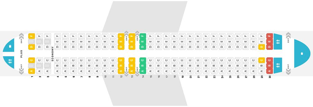 seating plan 737 max 8