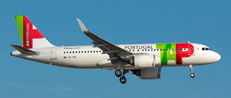 Airbus A320neo TAP Portugal. Photos and description of the plane