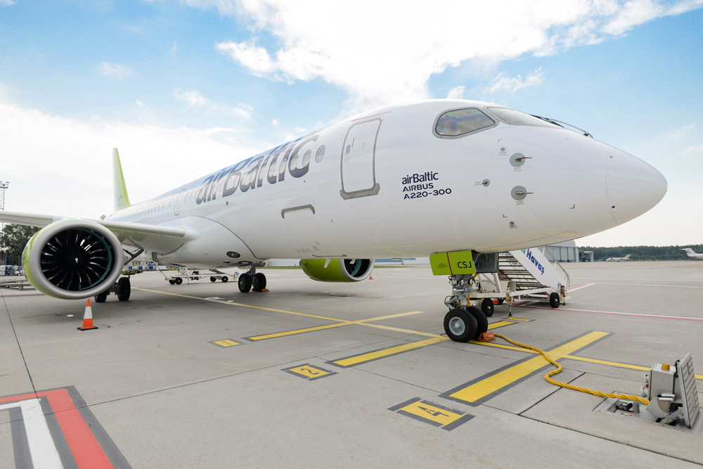 AirBaltic will immerse in Airbus A220 maintenance