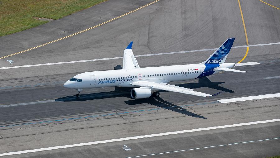 Canadian aviation authorities approved ETOPS 180 standards for Airbus A220