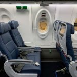 Delta Air Lines Airbus A220 exit row
