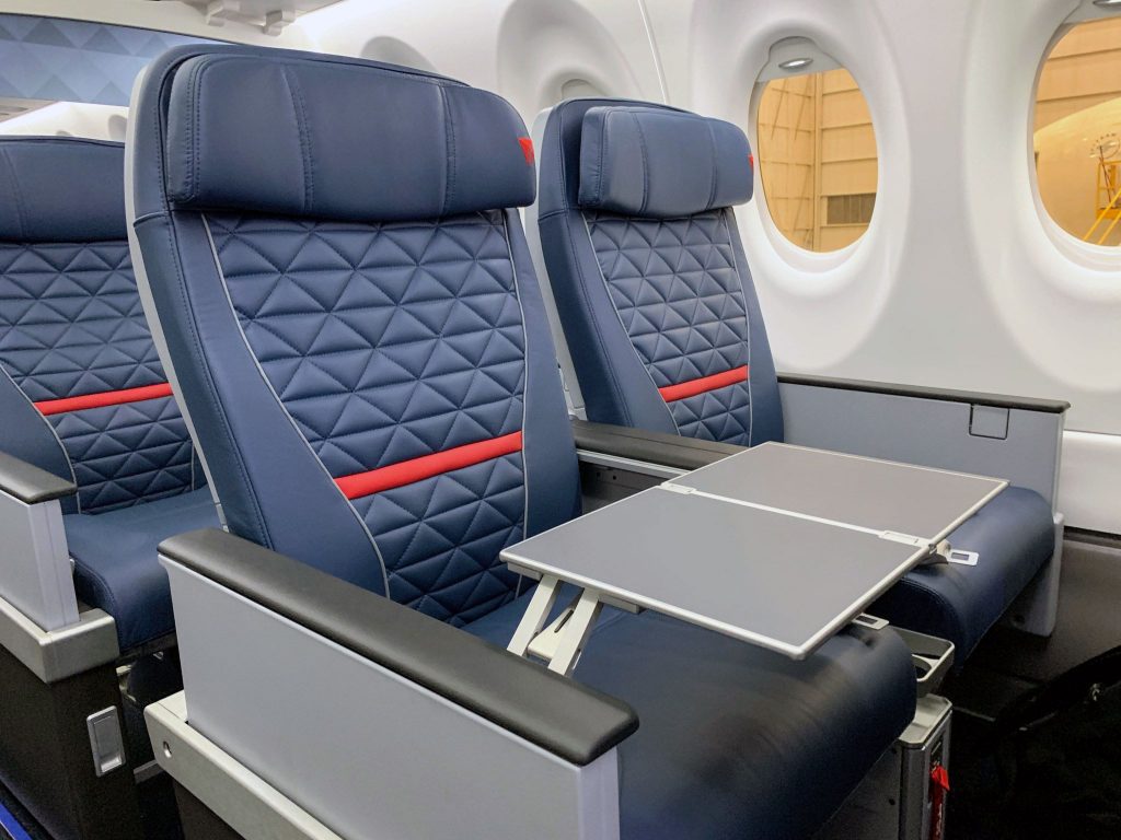 Delta Air Lines Airbus A220 First Class Seats