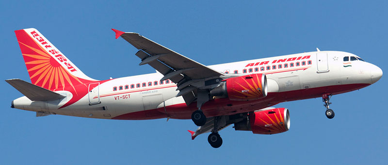 Airbus A319-100 Air India. Photos and description of the plane