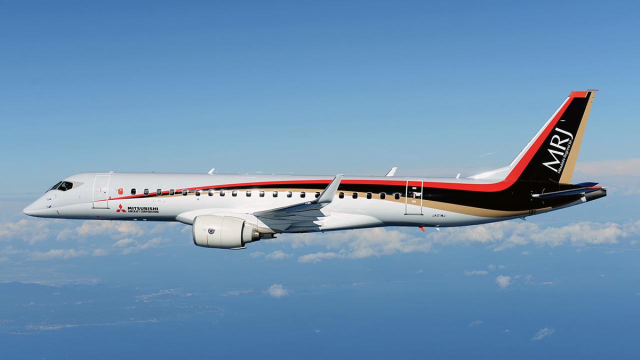 Mass media: in USA were started trials of passenger Japan airplane Mitsubishi Regional Jet