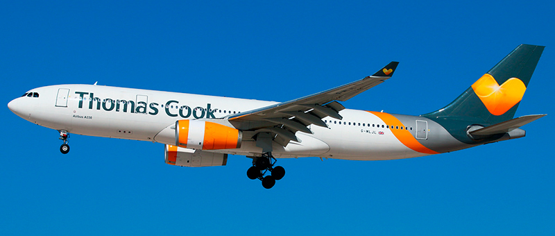 Airbus A330-200 Thomas Cook. Photos and description of the plane